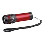 Aluminium promotionele zaklampen met 3 schijnstanden Trios kleur rood