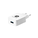 USB-oplader Quick Charge kleur wit afbeelding met logo