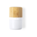 Promotionele bamboe bluetooth speaker met meerkleurig Naturparty kleur hout vierde weergave