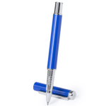 Rollerballpen met metallic afwerking en blauwe inkt Roller Metallic