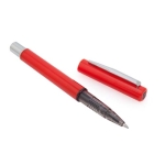 Klassieke rollerpen bedrukken in kleur met blauwe inktdop Funny kleur rood