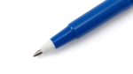 Bedrukte rollerballpen met transparante dop, effen blauwe inkt Solid kleur blauw tweede weergave