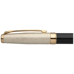 Luxe rollerball met gouden dop, zwarte inkt Roller Details kleur goud weergave detail 1