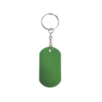 Militaire aluminium badge sleutelhanger Metallic kleur groen  negende weergave