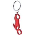 Sleutelhanger opener in de vorm van motor Motorbike kleur rood