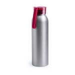 Zilverkleurige aluminium fles met veiligheidsdop 650ml HyperFuel kleur rood  negende weergave