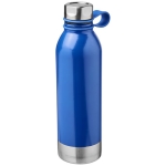 Drinkflessen bedrukken met siliconen handvat 740ml Marathon kleur blauw tweede weergave voorkant