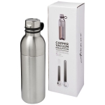 Elegante tweekleurige drinkflessen 590ml Avenue Iconic kleur zilver