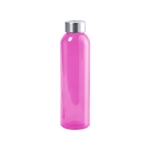 BPA-vrije goedkope glazen fles 500 ml Crystal Water kleur fuchsia  negende weergave