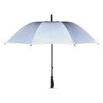 Reflecterende polyester stormparaplu bedrukken Ø103 Bright Night kleur mat zilver tweede weergave