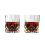 Set met 2 aanpasbare luxe whiskyglazen in hoes Deluxe kleur hout vijfde weergave