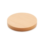 Ronde bamboe flessenopener Round Bambo kleur hout