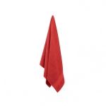 Absorberende ecologische katoenen badhanddoek Cotton Medium kleur rood vierde weergave