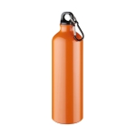 Aluminium waterfles 770 ml Cruiser XXL kleur oranje tweede weergave voorkant