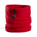 Verstelbare fleece nekbeschermer bedrukken Adjust kleur rood  negende weergave