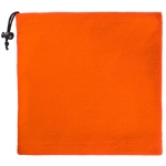 Verstelbare fleece nekbeschermer bedrukken Adjust kleur oranje