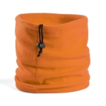 Verstelbare fleece nekbeschermer bedrukken Adjust kleur oranje  negende weergave