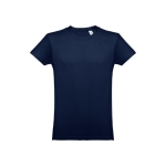 T-shirts laten bedrukken van gekaard katoen 150 g/m2 THC Luanda kleur blauw eerste weergave