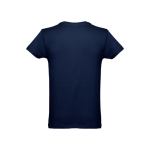 T-shirts laten bedrukken van gekaard katoen 150 g/m2 THC Luanda kleur blauw tweede weergave