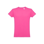 T-shirts laten bedrukken van gekaard katoen 150 g/m2 THC Luanda kleur fuchsia eerste weergave