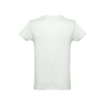 T-shirts laten bedrukken van gekaard katoen 150 g/m2 THC Luanda kleur pastel groen tweede weergave