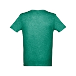 Unisex katoenen t-shirts met logo 150 g/m2 THC Athens kleur gemarmerd groen tweede weergave