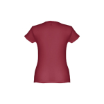 Goedkope katoenen dames t-shirts 150 g/m2 THC Sofia kleur bordeaux tweede weergave