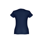 Goedkope katoenen dames t-shirts 150 g/m2 THC Sofia kleur blauw tweede weergave