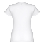 Goedkope katoenen dames t-shirts 150 g/m2 THC Sofia kleur wit