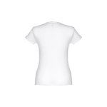 Goedkope katoenen dames t-shirts 150 g/m2 THC Sofia kleur wit tweede weergave