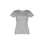 Goedkope katoenen dames t-shirts 150 g/m2 THC Sofia kleur grijs eerste weergave