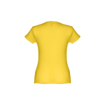 Goedkope katoenen dames t-shirts 150 g/m2 THC Sofia kleur geel tweede weergave