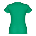 Goedkope katoenen dames t-shirts 150 g/m2 THC Sofia kleur groen