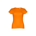 Goedkope katoenen dames t-shirts 150 g/m2 THC Sofia kleur oranje eerste weergave