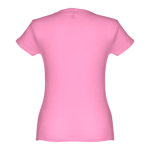 Goedkope katoenen dames t-shirts 150 g/m2 THC Sofia kleur roze