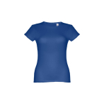 Goedkope katoenen dames t-shirts 150 g/m2 THC Sofia kleur koningsblauw eerste weergave