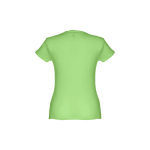 Goedkope katoenen dames t-shirts 150 g/m2 THC Sofia kleur lichtgroen tweede weergave