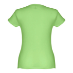 Goedkope katoenen dames t-shirts 150 g/m2 THC Sofia kleur lichtgroen