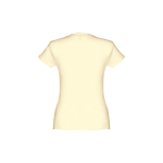 Goedkope katoenen dames t-shirts 150 g/m2 THC Sofia kleur ivoor tweede weergave