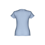 Goedkope katoenen dames t-shirts 150 g/m2 THC Sofia kleur lichtblauw tweede weergave