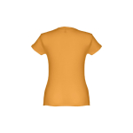 Goedkope katoenen dames t-shirts 150 g/m2 THC Sofia kleur donkergeel tweede weergave