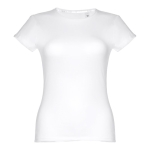 Goedkope katoenen dames t-shirts 150 g/m2 THC Sofia eerste weergave