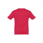 Gepersonaliseerde kinder t-shirt van katoen 150 g/m2 THC Quito kleur rood tweede weergave