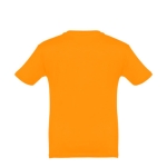 Gepersonaliseerde kinder t-shirt van katoen 150 g/m2 THC Quito kleur oranje