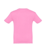 Gepersonaliseerde kinder t-shirt van katoen 150 g/m2 THC Quito kleur roze