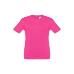 Gepersonaliseerde kinder t-shirt van katoen 150 g/m2 THC Quito kleur fuchsia eerste weergave