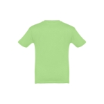 Gepersonaliseerde kinder t-shirt van katoen 150 g/m2 THC Quito kleur lichtgroen tweede weergave