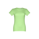 Getailleerd T-shirt voor dames, gezeefdrukt katoen 190 g/m2 THC Ankara kleur lichtgroen eerste weergave