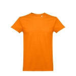 Katoenen kinder t-shirt van katoen 190 g/m2 THC Ankara Kids WH kleur oranje