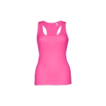 Katoenen dames t-shirt 160 g/m2 THC Tirana kleur fuchsia eerste weergave